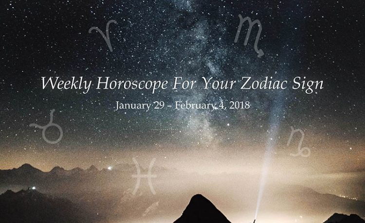 Weekly Horoscope For Your Zodiac Sign For January 29 – February 4, 2018