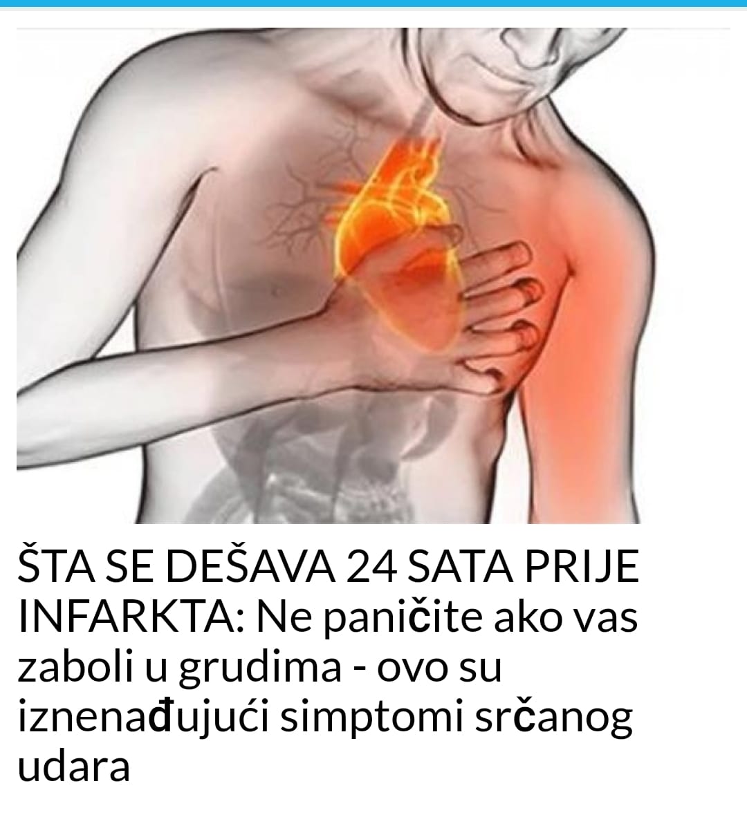 Predznak srčanog udara