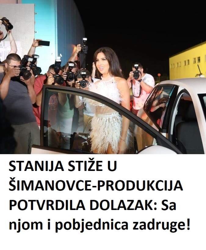 POGLEDAJTE KADA STANIJA STIZE U SIMANOVCE