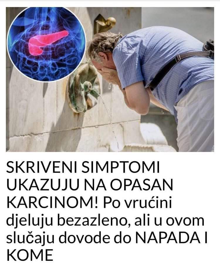 POGLEDAJTE KOJI SKRIVENI SIMPTOMI UKAZUJU NA OPASAN KARCINOM!