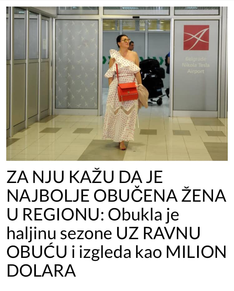 ZA NJU KAŽU DA JE NAJBOLJE OBUČENA ŽENA U REGIONU POGLEDAJTE TKO JE U PITANJU