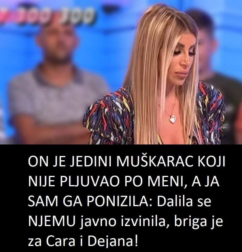 DALILA SE JAVNO IZVINULA SAMO JEDNOM MUŠKARCU