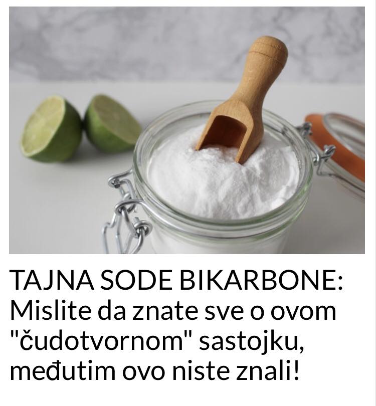 TAJNE SODE BIKARBONE