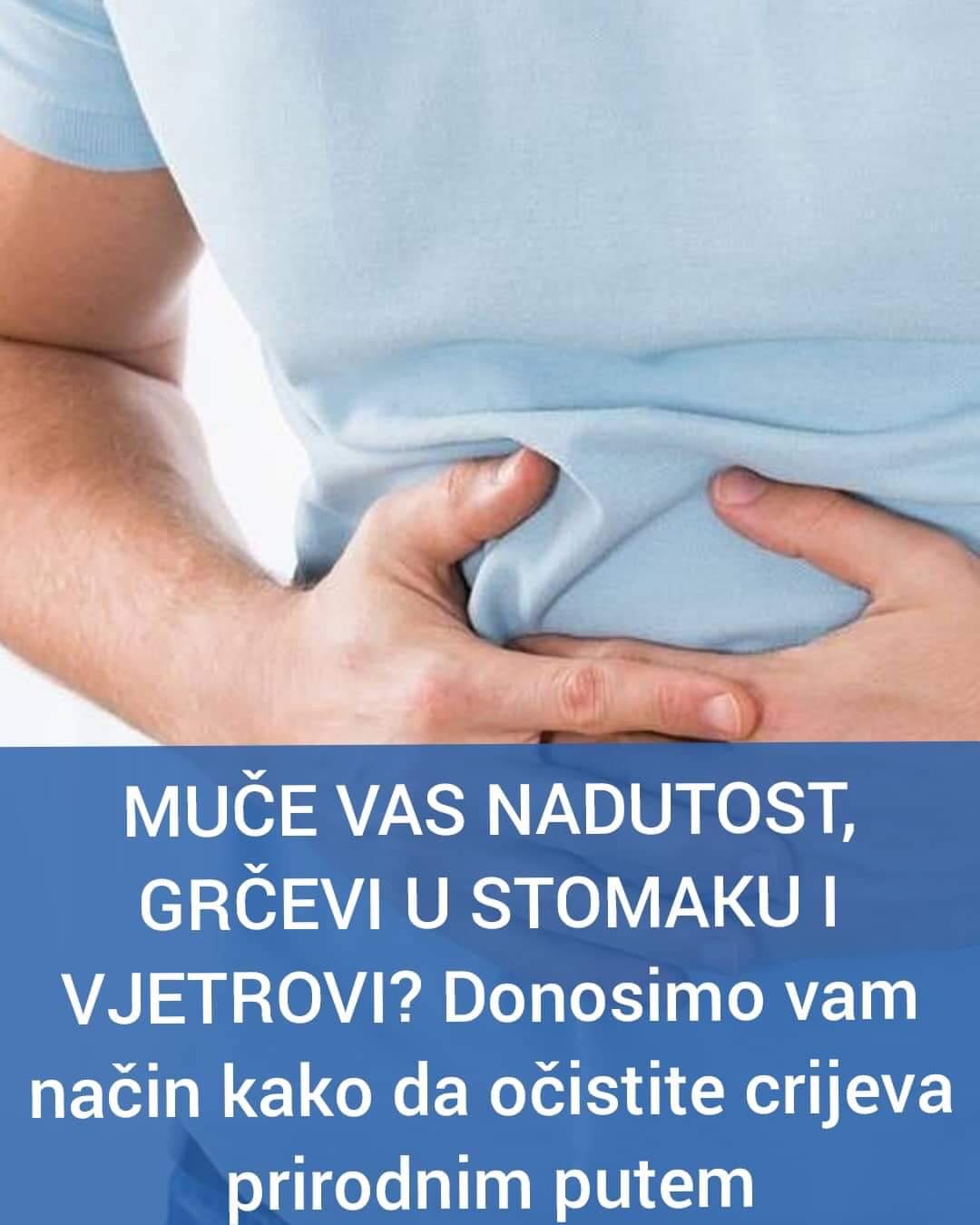 POGLEDAJTE KAKO NA PRIRODAN NACIN MOZETE RIJESITI PROBLEM SA CRIJEVIMA