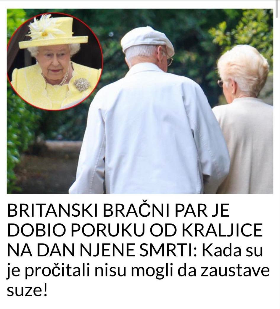 POGLEDAJTE POSLJEDNJU CESTITKU KRALJICE ELIZABETE – BRITANSKI BRACNI PAR U SUZAMA