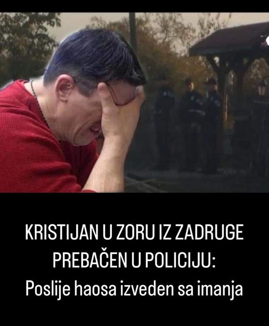 Poslije haosa izveden sa imanja