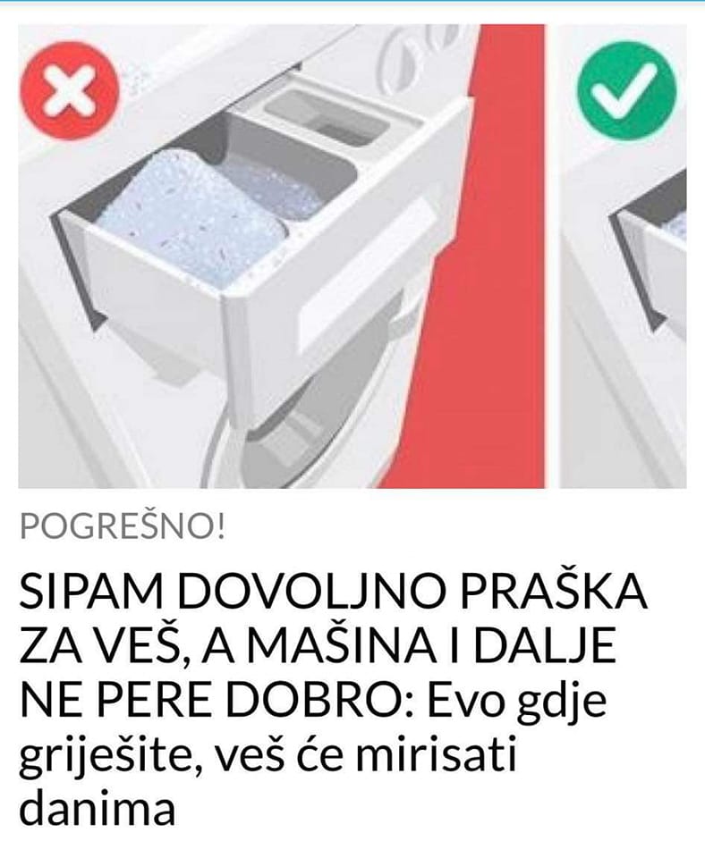 ISPROBAJTE OVAJ TRIK DA VAM VEŠ DUŽE MIRIŠE