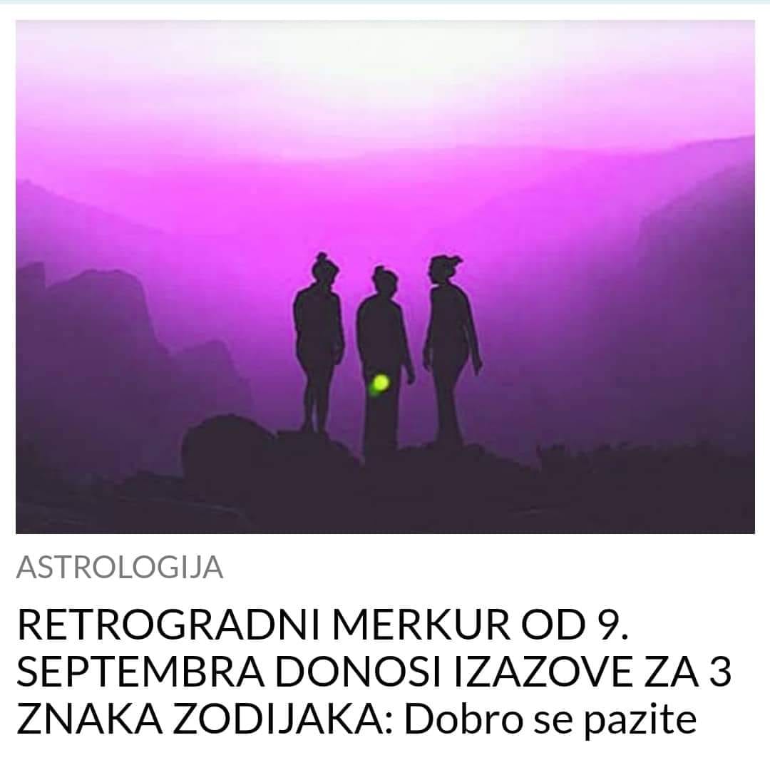 POGLEDAJTE ZA KOJA 3 ZNAKA RETROGRADNI MERKUR OD 9. SEPTEMBRA DONOSI IZAZOVE