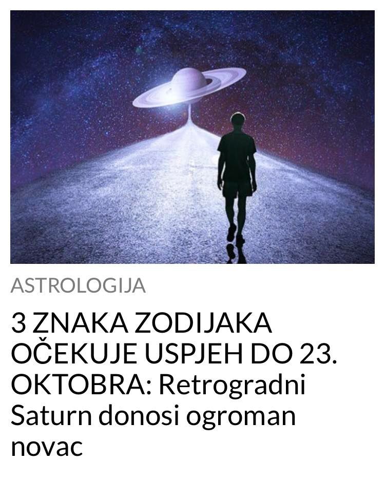 POGLEDAJTE KOJE ZNAKOVE ZODIJAKA OČEKUJE USPJEH DO KRAJA OKTOBRA