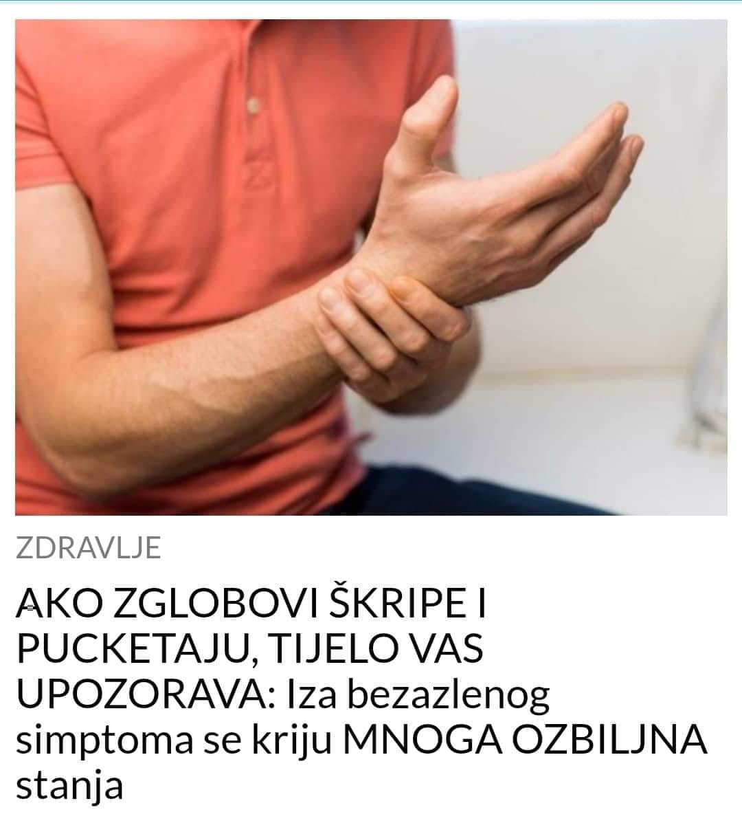 ZGLOBOVI VAM SKRIPE I PUCAJU, EVO RAZLOGA ZBOG KOJEG TO STANJE DOLAZI