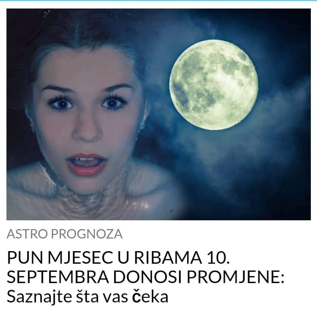 PUN MJESEC U SEPTEMBRU 10. DONOSI PROMJENE: