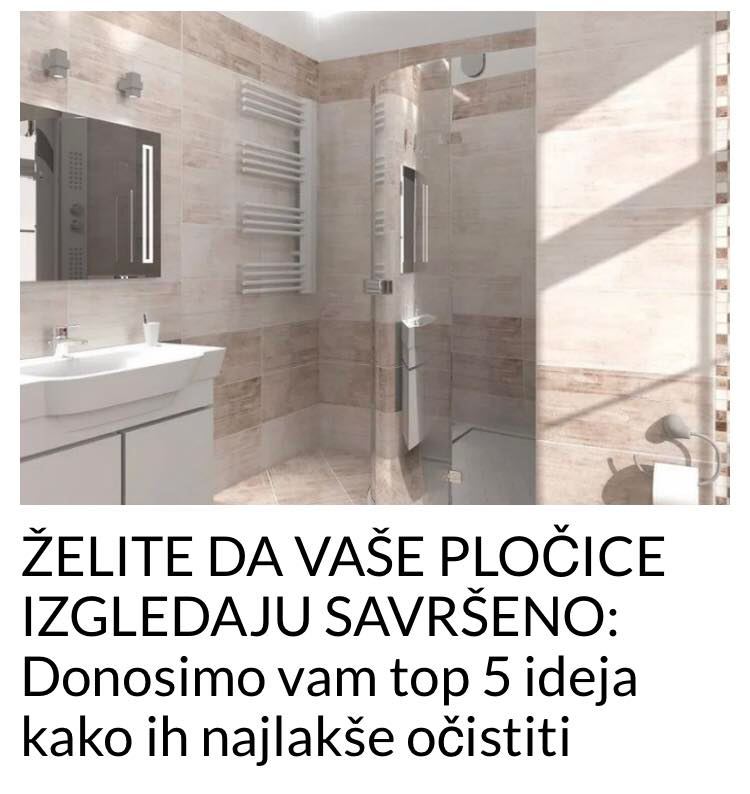 EVO KAKO DA UKLONITE OSTATKE FUGE,SILIKONA I BOJE A DA NE OŠTETITE PLOČICE