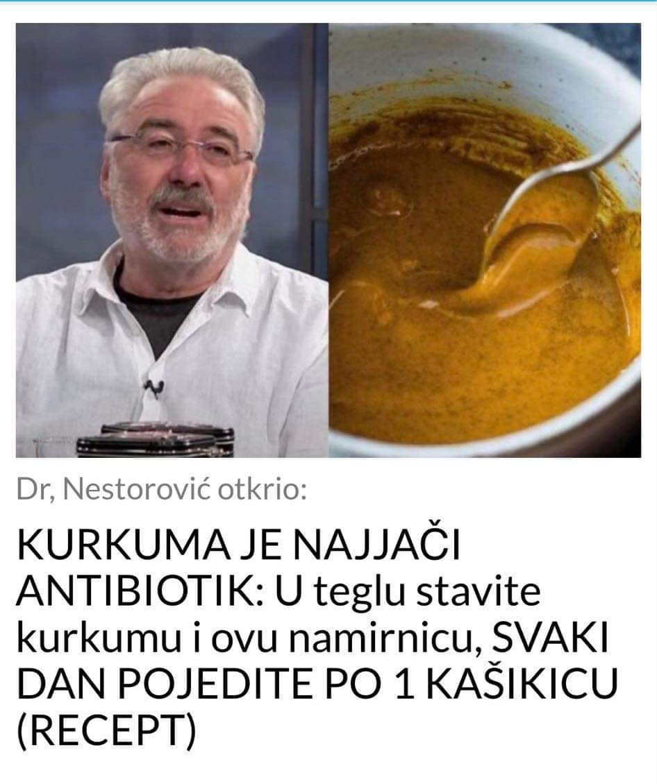 POGLEDAJTE RECEPT ZA NAJJACI ANTIBIOTIK