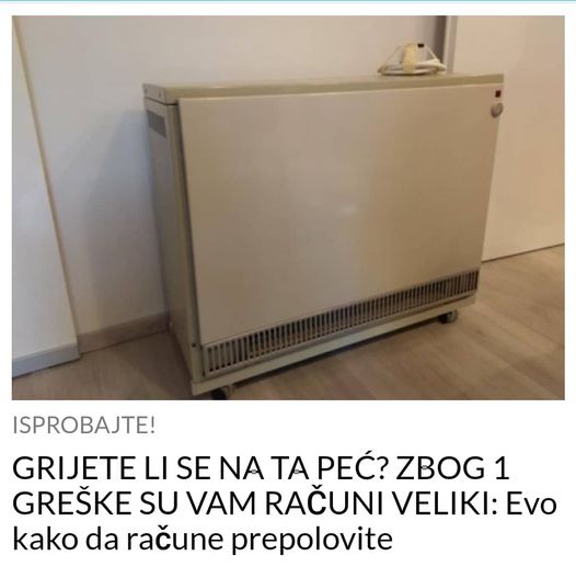 GRIJETE LI SE NA TA PEĆ? ZBOG 1 GREŠKE SU VAM RAČUNI VELIKI:  Evo kako da račune prepolovite