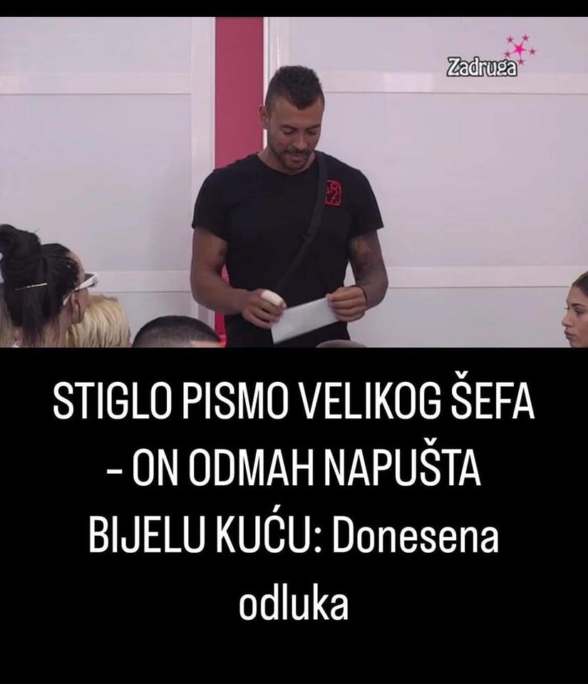 STIGLO PISMO VELIKOG ŠEFA – ON ODMAH NAPUŠTA BIJELU KUĆU: