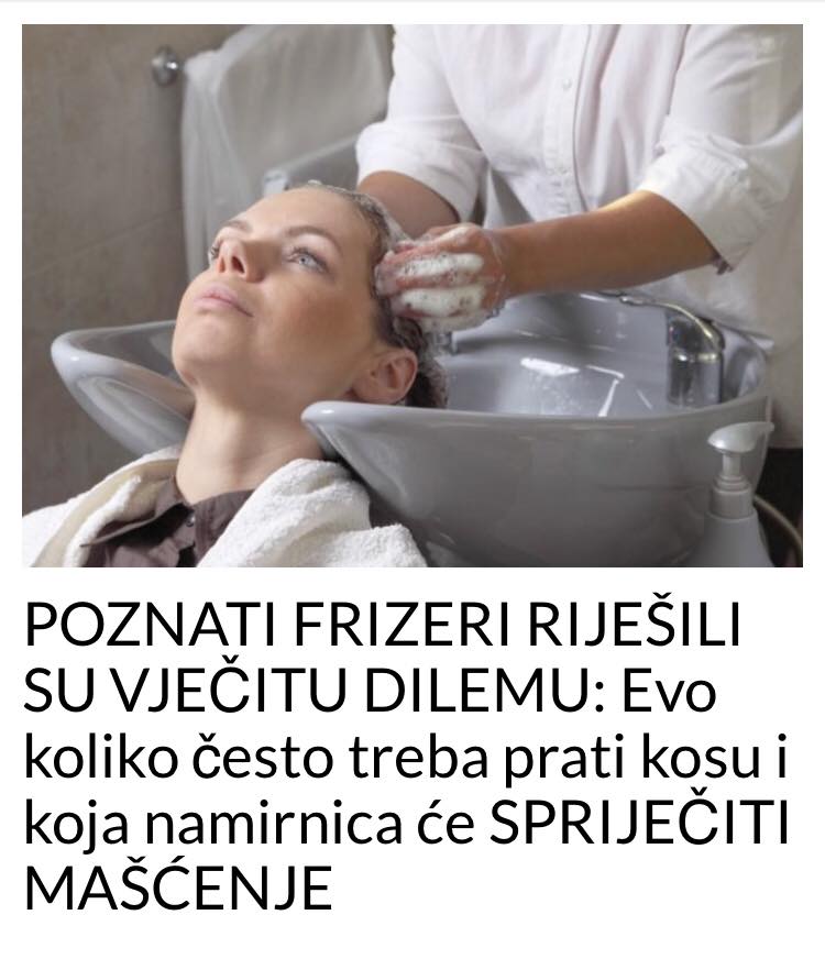 POZNATI FRIZERI RIJEŠILI SU VJEČITU DILEMU: