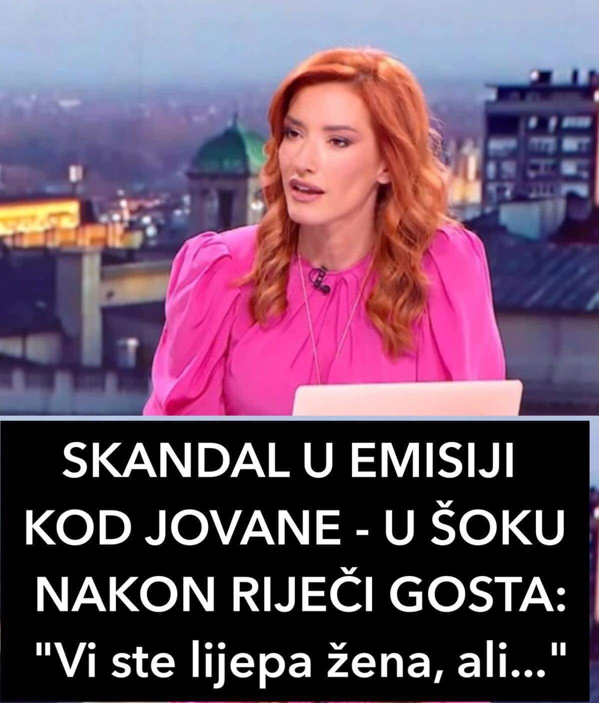 POGLEDAJTE ŠTA SE DESILO U EMISIJI KOD JOVANE JOKSIMOVIĆ