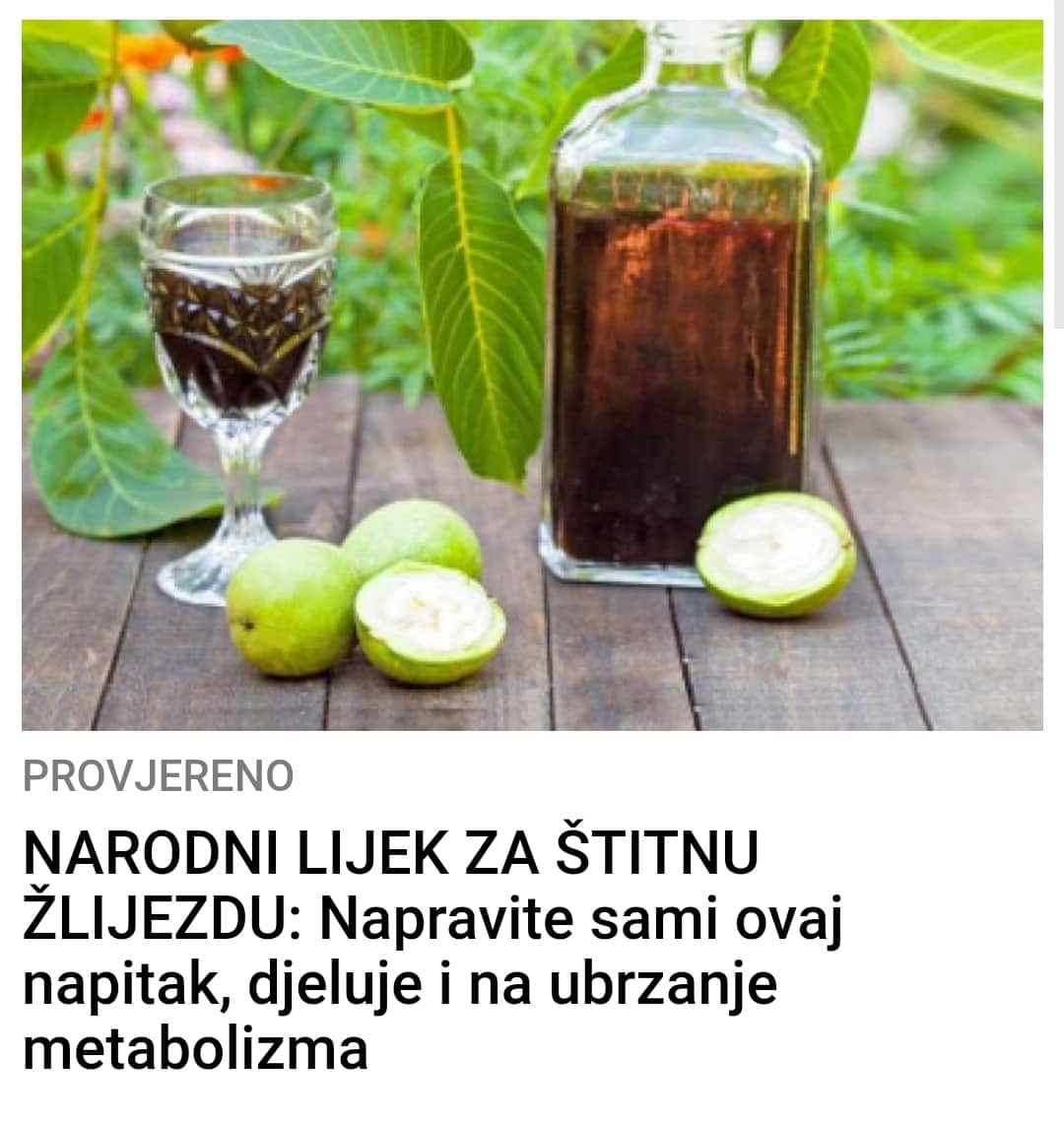 NAPITAK KOJI LIJECI STITNU ZLIJEZDU