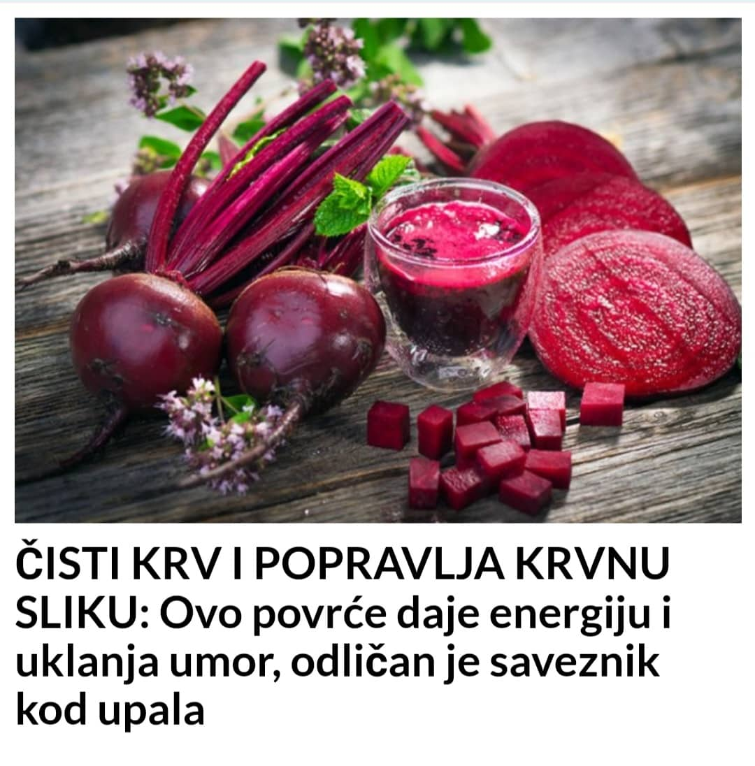 POVRĆE KOJE POPRAVLJA KRVNU SLIKU