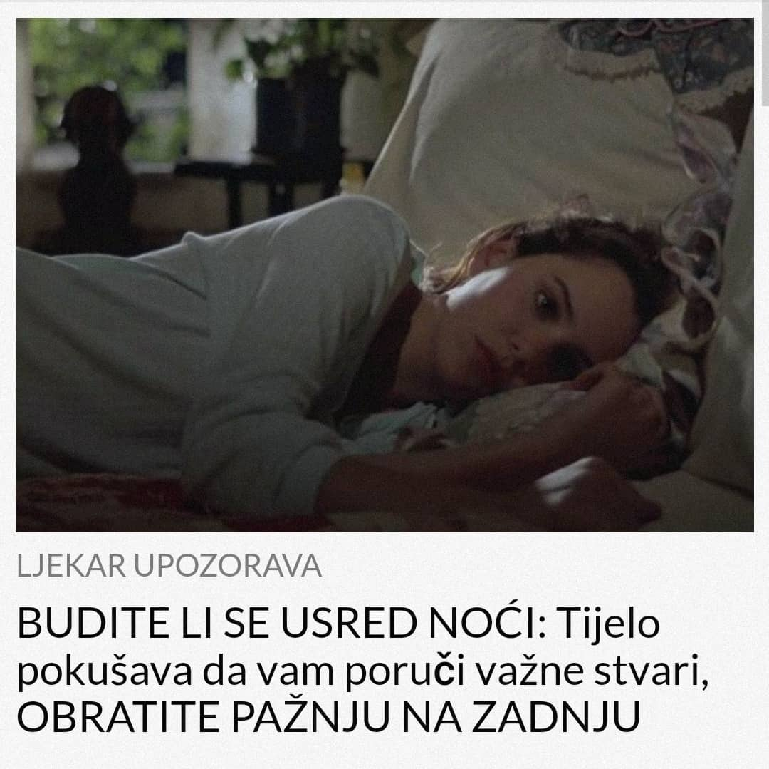 POGLEDAJTE ZASTO NEMATE MIRAN SAN