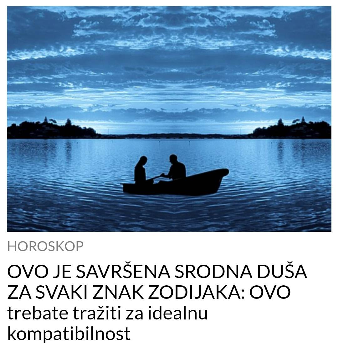 SRODNA DUŠA ZA SVAKI ZNAK ZODIJAKA