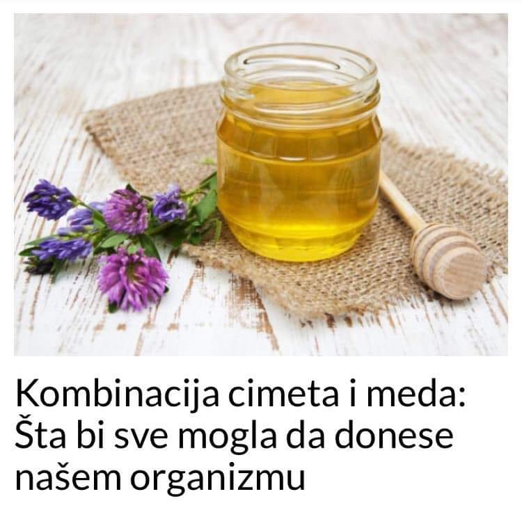 Kombinacija cimeta i meda: