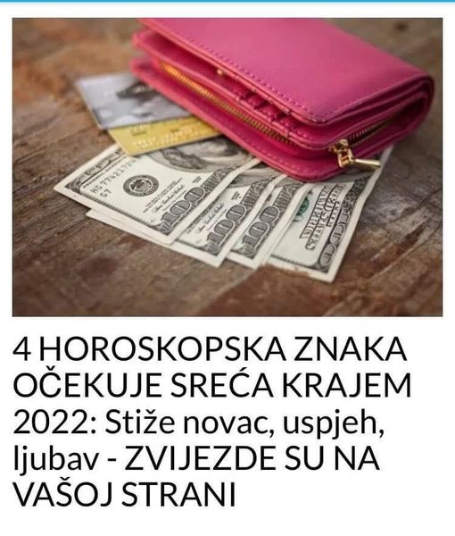 EVO KOJA 4 ZNAKA OČEKUJE SREĆA KRAJEM GODINE