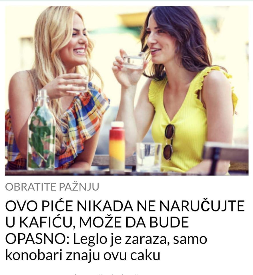 EVO ŠTA NE BISTE NIKADA TREBALI DA NARUČUJETE U KAFIĆU