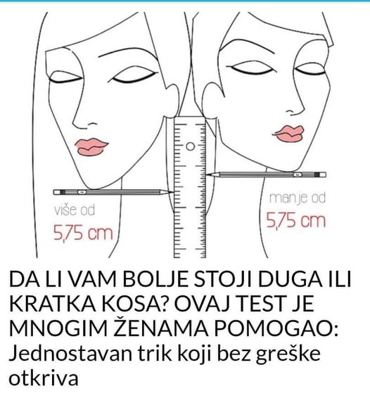 POGLEDAJTE DA LI VAM BOLJE STOJI DUGA ILI KRATKA KOSA!