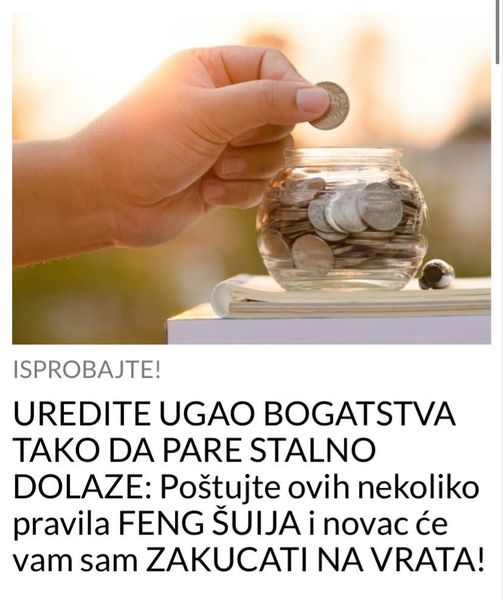 POGLEDAJTE KAKO DA VAM NOVAC STALNO DOLAZI !