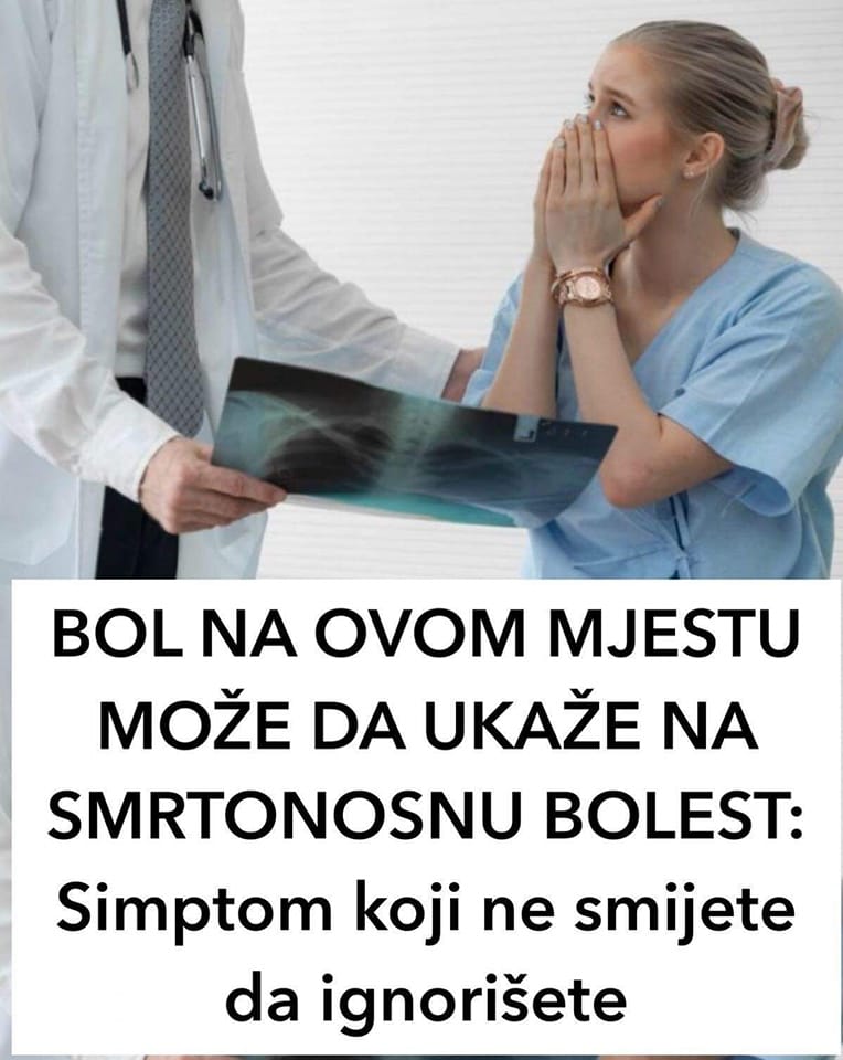 EVO KOJI SIMPTOM MOŽE DA UKAZUJE NA SMRTONOSNU BOLEST