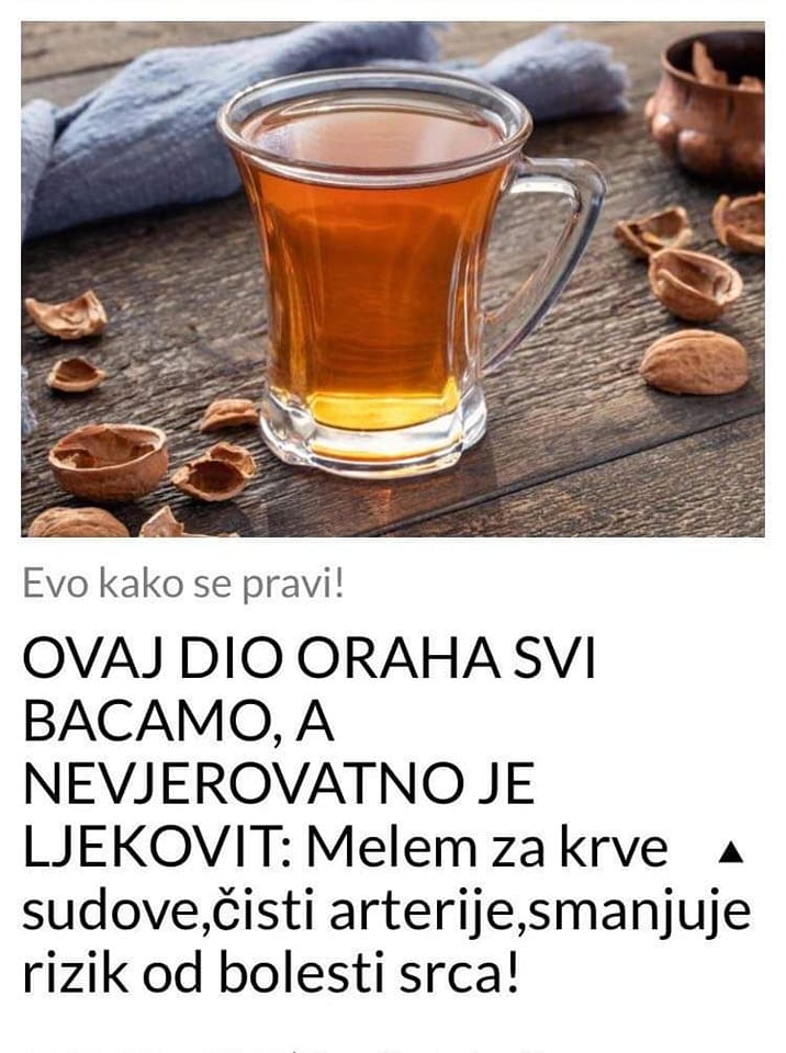 OVAJ DIO ORAHA JE NEVJEROVATNO LJEKOVIT