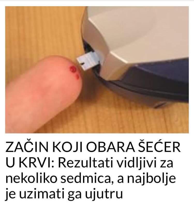 ZAČIN KOJI OBARA ŠEĆER U KRVI: