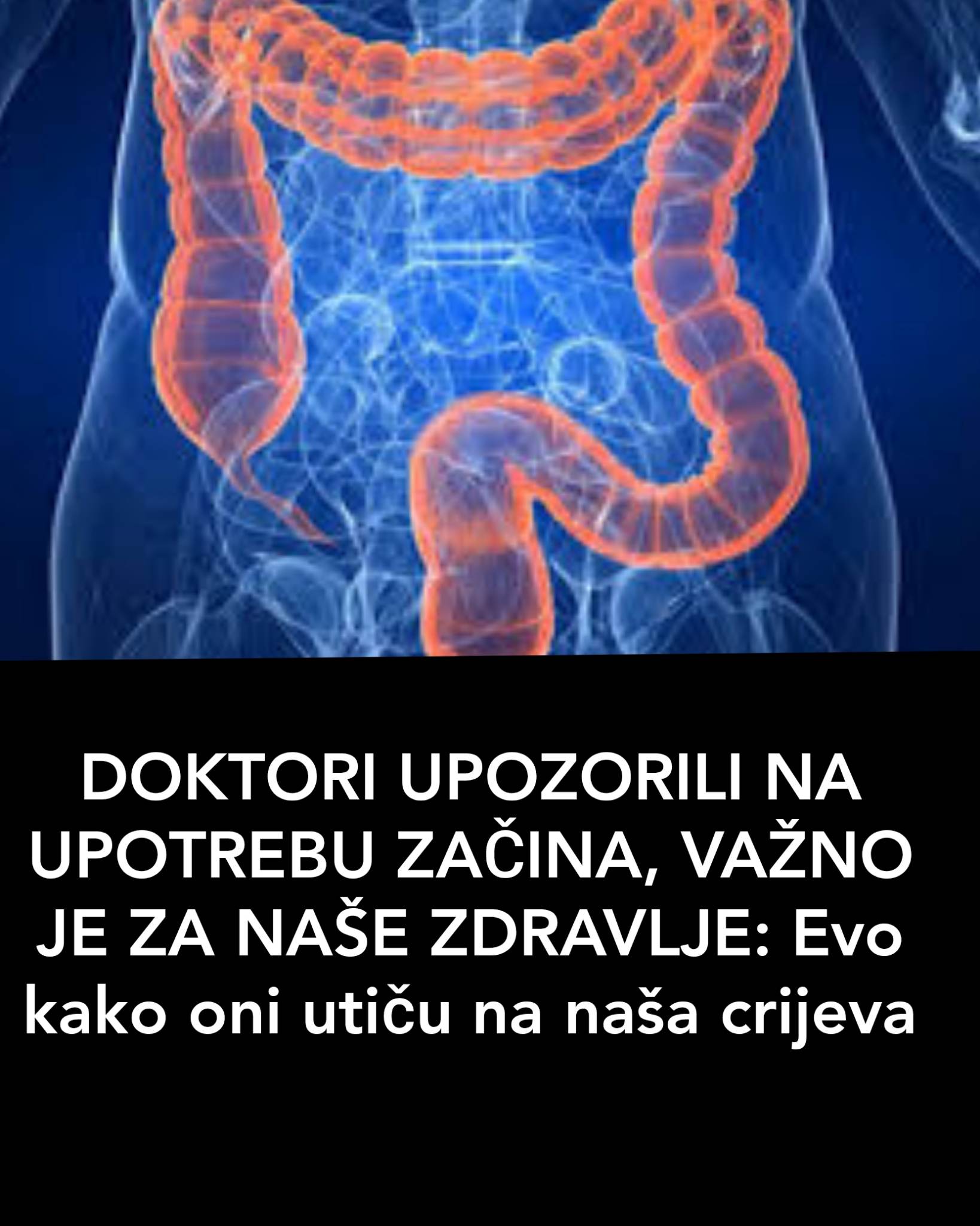 POGLEDAJTE KAKO ZACINI MOGU NASTETITI NASEM ZDRAVLJU