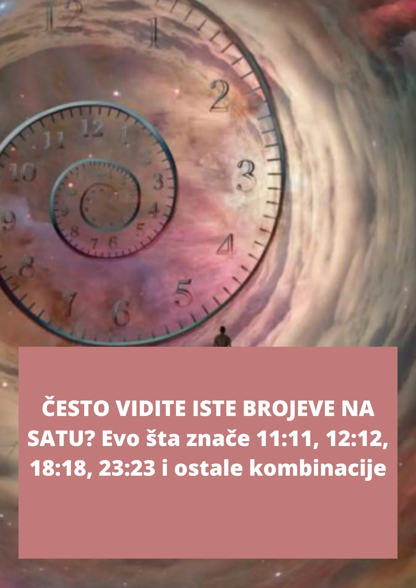 ČESTO VIDITE ISTE BROJEVE NA SATU?