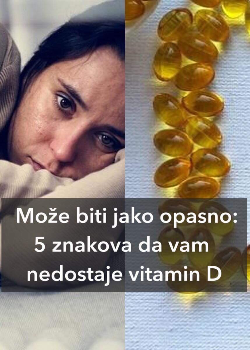 POGLEDAJTE 5 znakova da vam nedostaje vitamin D