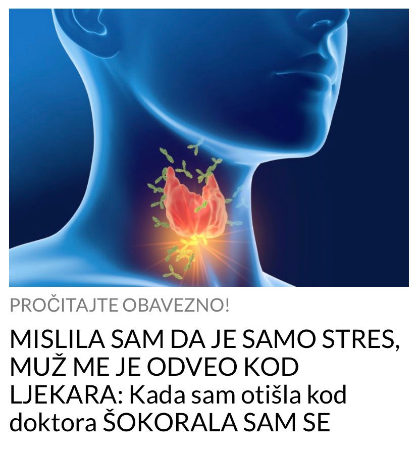 SOKIRALA SAM SE KADA SAM OTISLA LJEKARU