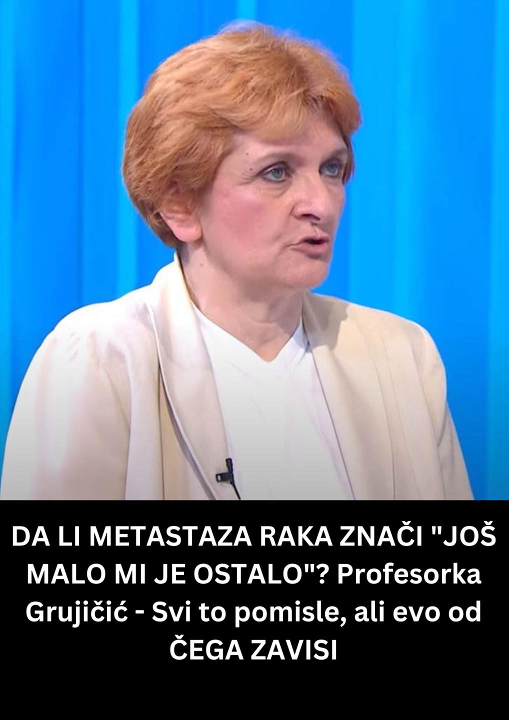 DA LI METASTAZA RAKA ZNAČI “JOŠ MALO MI JE OSTALO”?