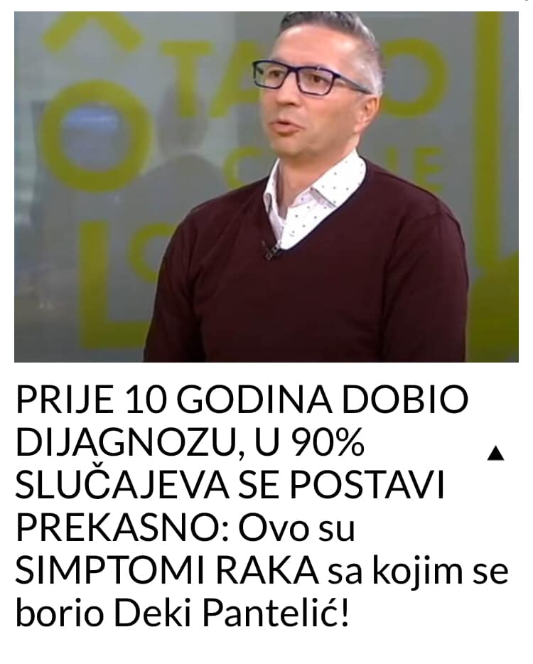 POGLEDAJTE SIMPTOME RAKA