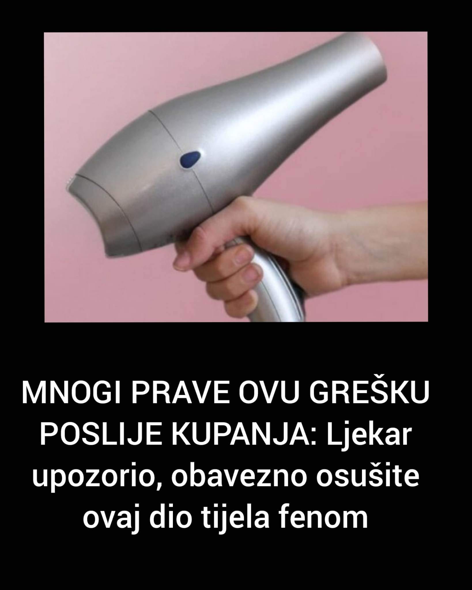 POGLEDAJTE KOJU GRESKU SVI RADIMO KADA SE OKUPAMO