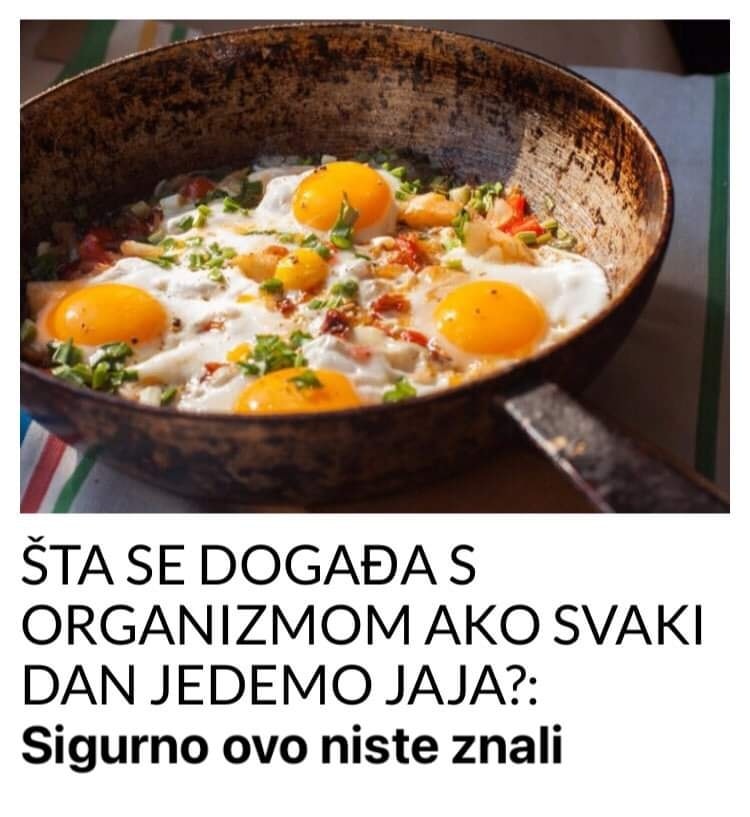 POGLEDAJTE STA SE DESAVA KADA JEDETE CESTO JAJA