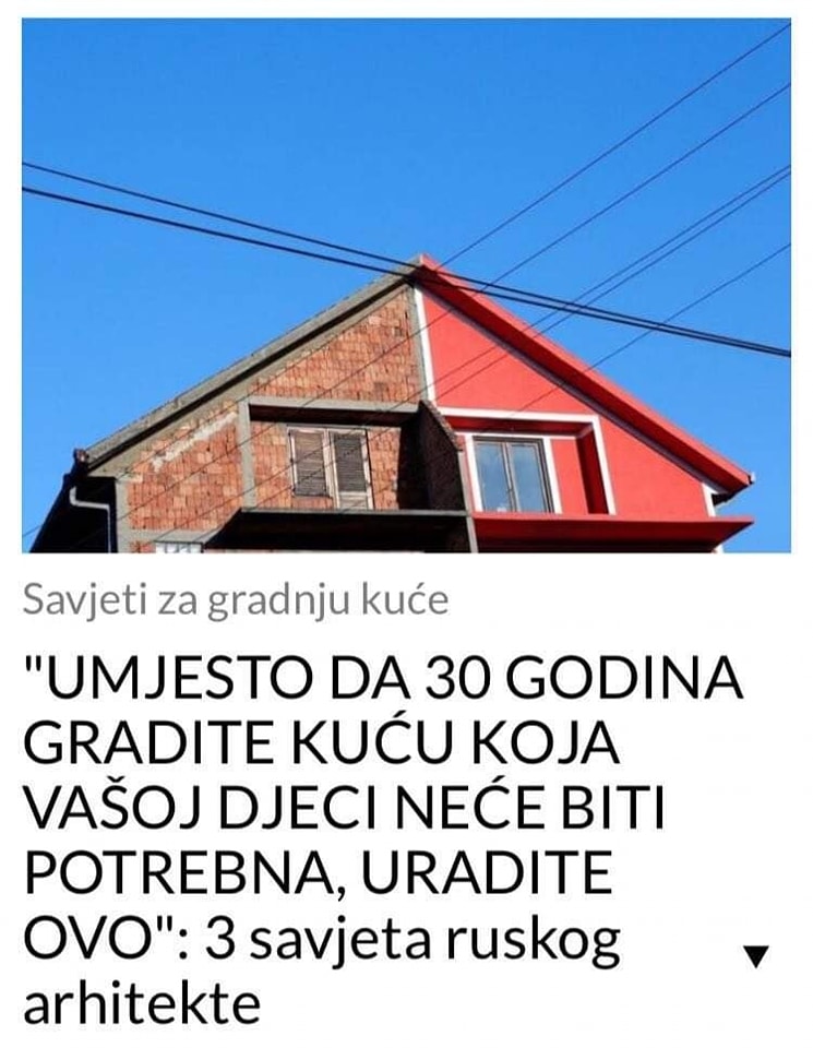 POGLEDAJTE KOJA JE NAJBOLJA OPCIJA KADA GRADITE KUCU