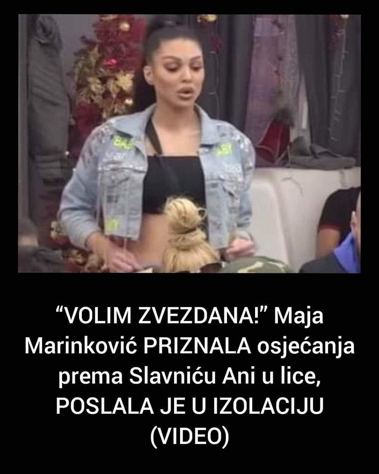 POGLEDAJTE ŠTA JE MAJA MARINKOVIĆ IZJAVILA