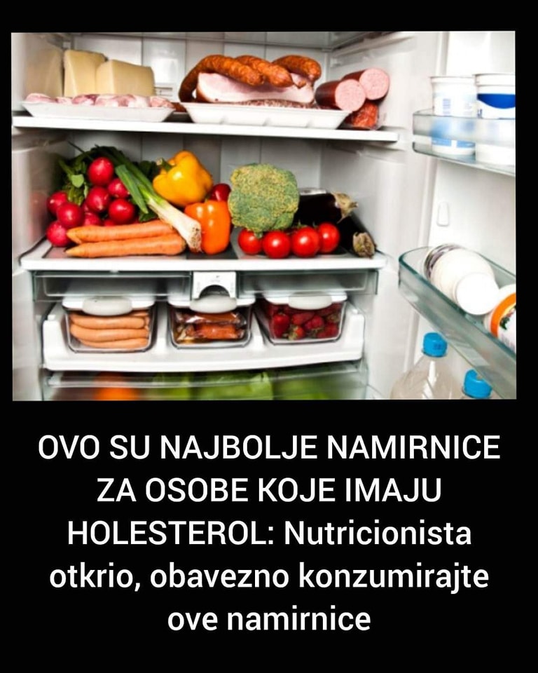 OVO SU NAMIRNICE ZA OSOBE KOJE IMAJU HOLESTEROL U KRVI