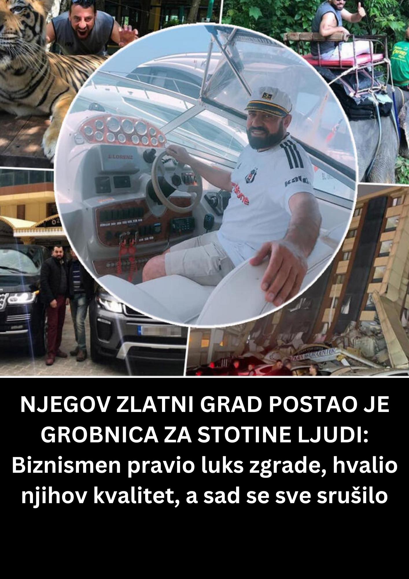 NJEGOV ZLATNI GRAD POSTAO JE GROBNICA ZA STOTINE LJUDI