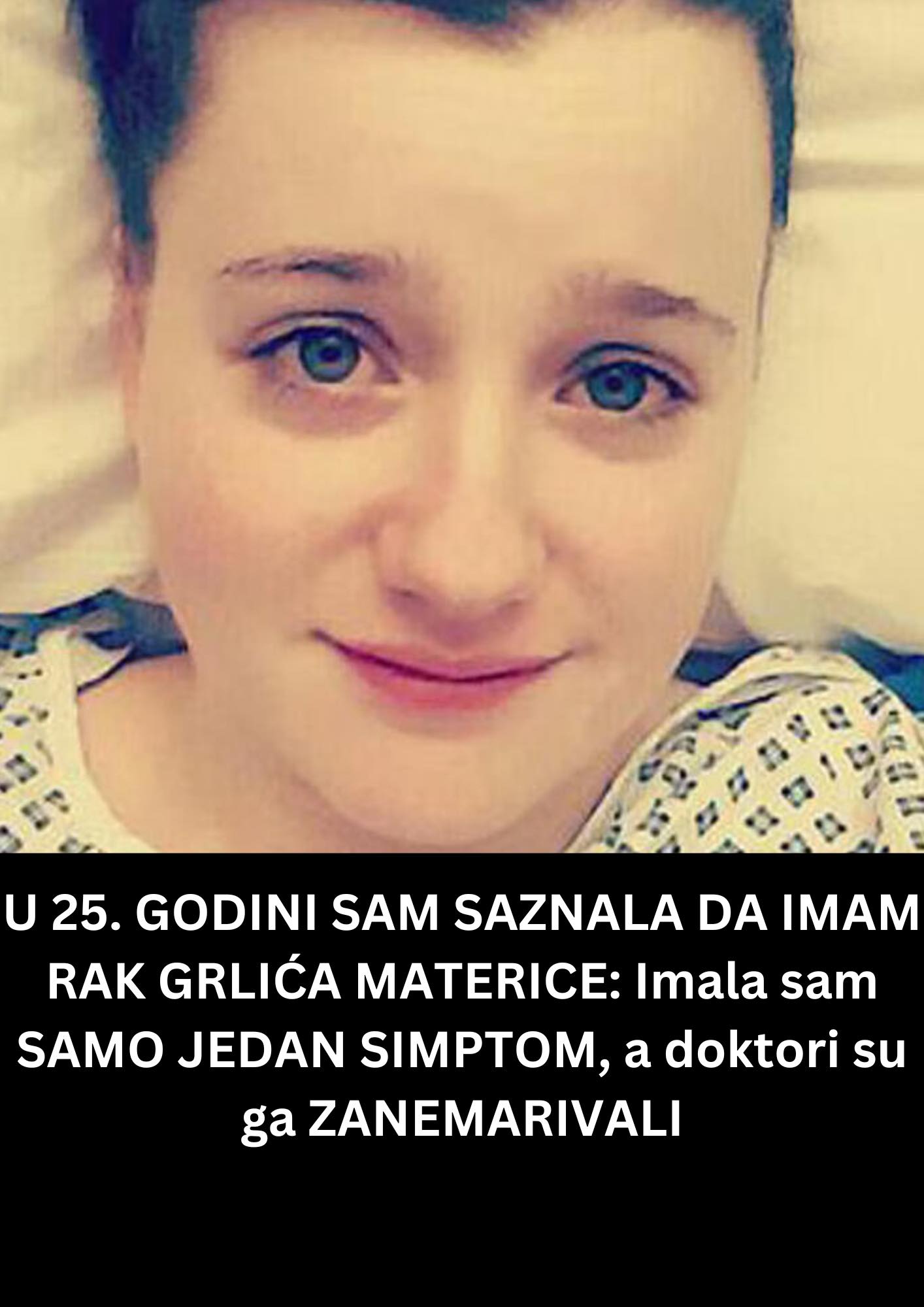 OVO JE JEDINI SIMPTOM KOJI SU DOKTORI ZANEMARILI