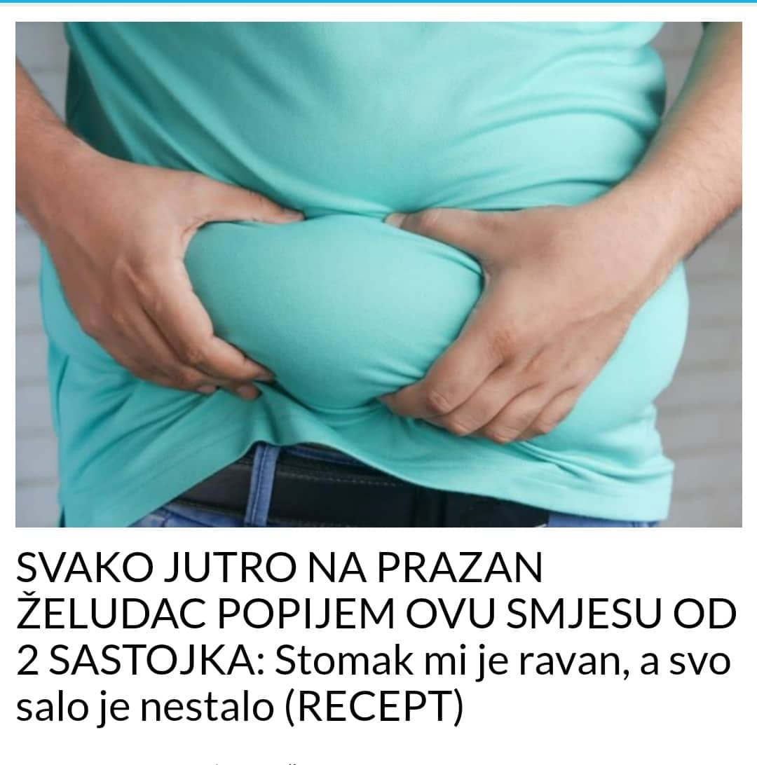 EVO ŠTA TREBATE PITI SVAKO JUTRO NA PRAZAN ŽELUDAC