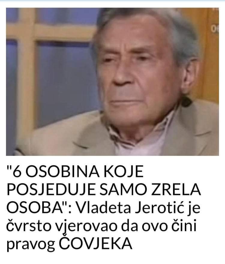 POGLEDAJTE STA CINI PRAVOG COVJEKA