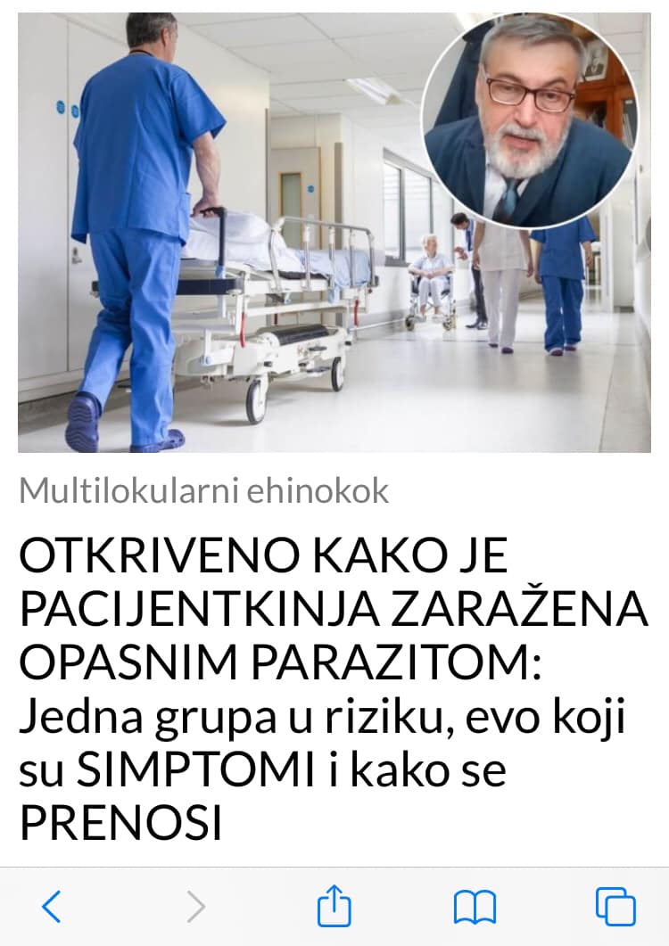 EVO KOJI SU SIMPTOMI I KAKO SE PRENOSI OPASAN PARAZIT