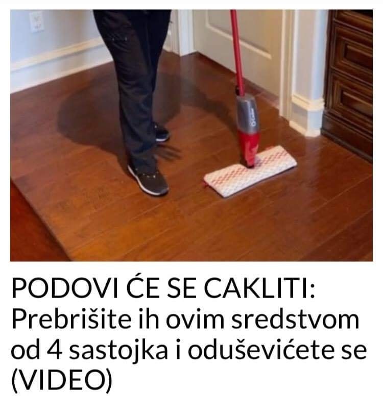 POGLEDAJTE OD KOJIH SASTOJAKA SE MOZE SIJATI VAS POD